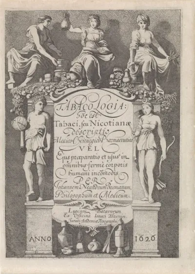 Titelpagina voor: Johannes Neander, Tabacologia (...), 1626