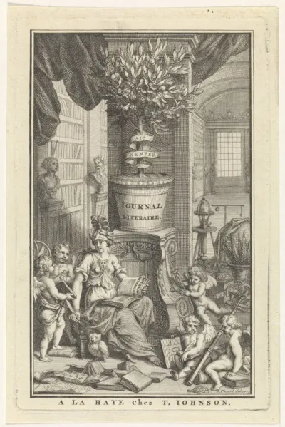 Titelpagina voor: Journal literaire, 1713