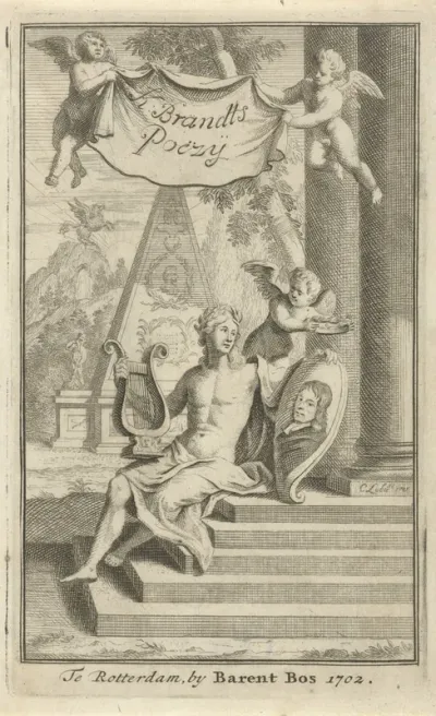 Titelpagina voor: K. Brandt, Poëzy, 1705