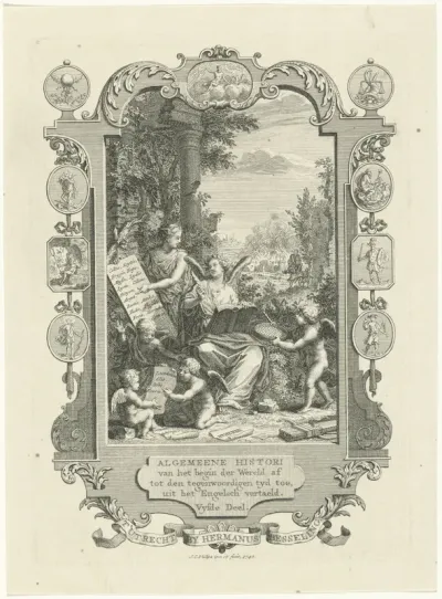 Titelpagina voor: K. Westerbaen, Algemeene histori, 1740