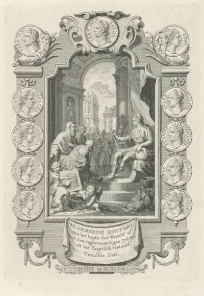 Titelpagina voor: K. Westerbaen, Algemeene Histori, 1746