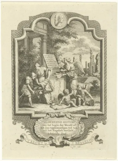 Titelpagina voor: K. Westerbaen, Algemeene histori, 1752