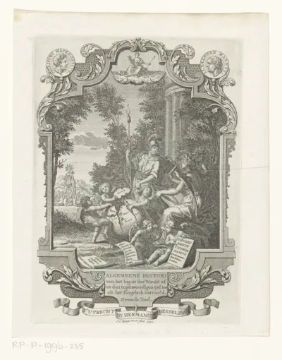 Titelpagina voor: Kornelis Westerbaen, Algemeene histori, 1742