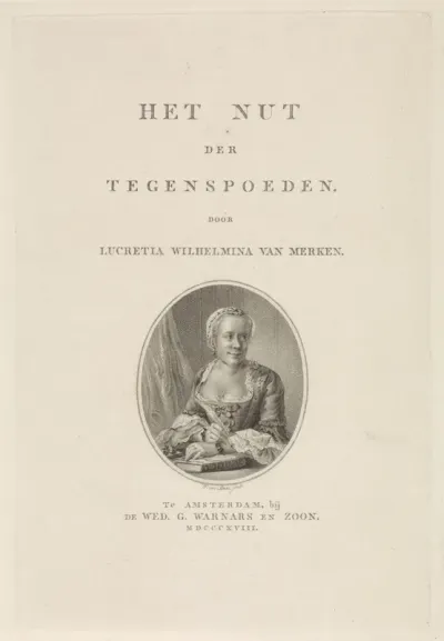 Titelpagina voor: L.M. van Merken, Het Nut der Tegenspoeden, 1818