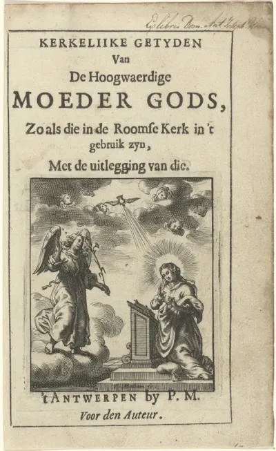 Titelpagina voor: L. Marius, Kerkeliike getyden, 1651