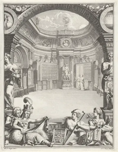 Titelpagina voor: L. Vincent, Wondertooneel der Nature, 1706