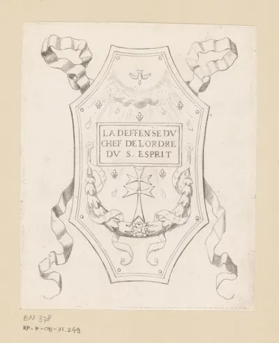 Titelpagina voor: La Defense du Chef de l'Ordre du S. Esprit