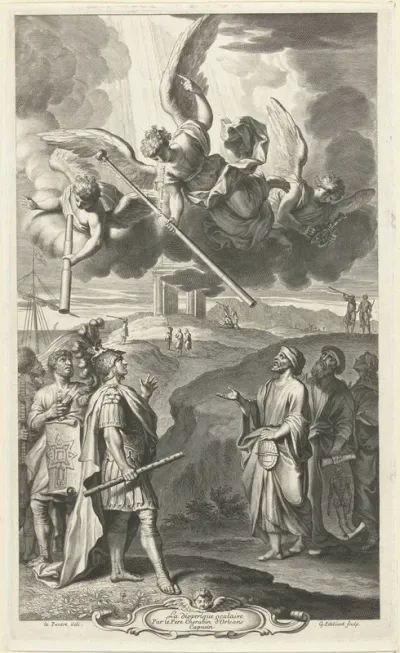 Titelpagina voor La dioptrique oculaire van Chérubin d'Orléans, Parijs 1671