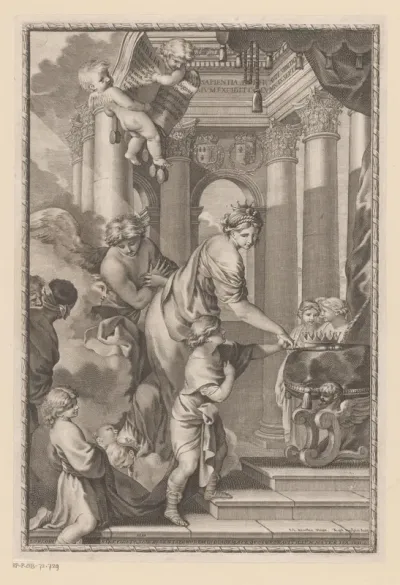 Titelpagina voor: Le Jay, Guy Michel, Biblia Hebraica, Samaritana, Chaldaica, Graeca, Syriaca, Latina, Arabica, 1645