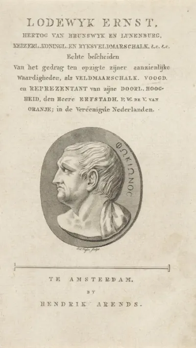 Titelpagina voor: Lodewijk Ernst, Hertog van Brunswijk en Lunenburg (...), 1786