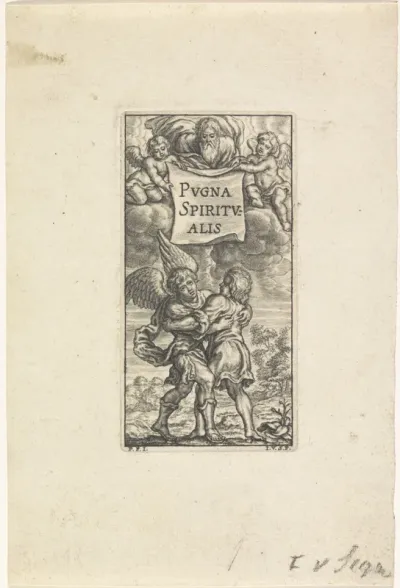 Titelpagina voor: Lorenzo Scupoli, Juan de Castañiza, Pvgna spiritvalis tractatvs vere avrevs de perfectione vitæ christianæ, [1645-1665]