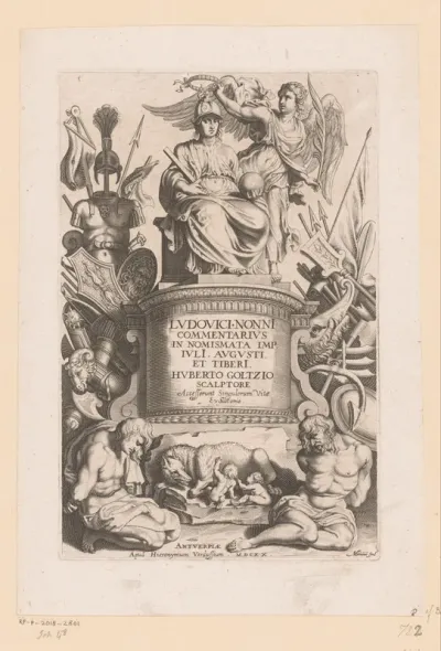 Titelpagina voor: Ludovicus Nonnius, Lvdovici Nonnii Commentarivs in nomismata imp. (...), 1620