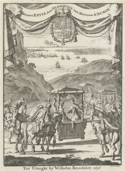 Titelpagina voor: M.C. D'Aulnoy, Reyse door Spaignien, neffens memorien van des selfs hofs, 1696