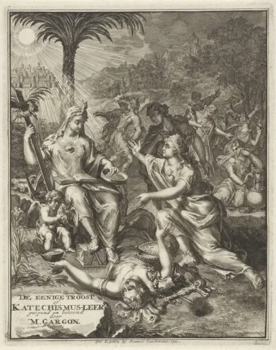 Titelpagina voor: M. Gargon, De eenige troost, 1710