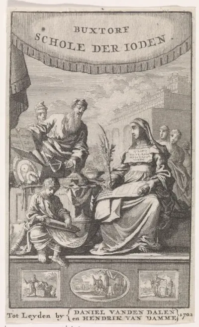 Titelpagina voor M.J. Buxtorf, Schoole der Jooden, 1702