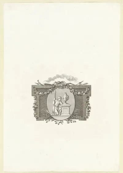 Titelpagina voor: M. Nieuwenhuijzen 'Gezangen', 1784