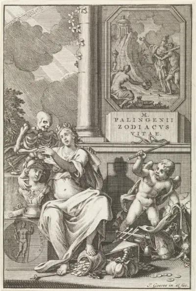 Titelpagina voor Marcellus Palingenius, Zodiacus Vitae, 1722