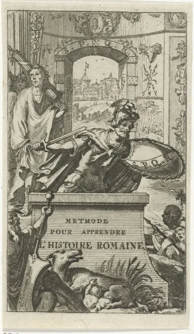 Titelpagina voor: Methode pour apprendre l'histoire romaine