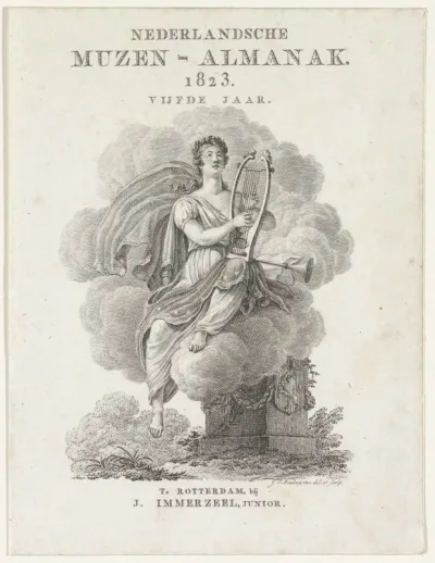 Titelpagina voor: Nederlandsche Muzen-Almanak 1823