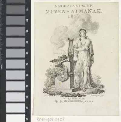 Titelpagina voor: Nederlandsche Muzen-Almanak 1829