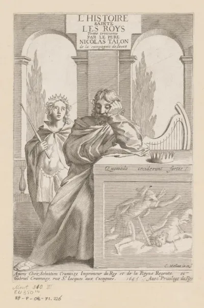 Titelpagina voor: Nicolas Talon, L'Histoire Sainte, 1645