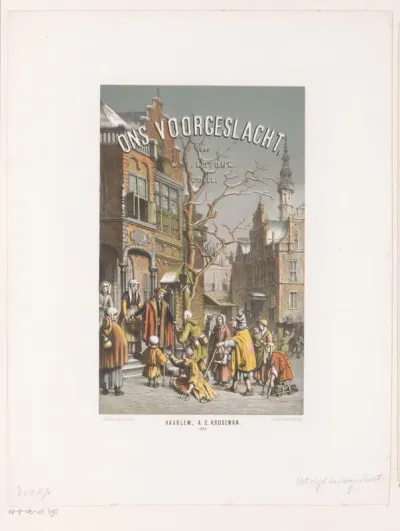 Titelpagina voor: Ons Voorgeslacht 5e deel