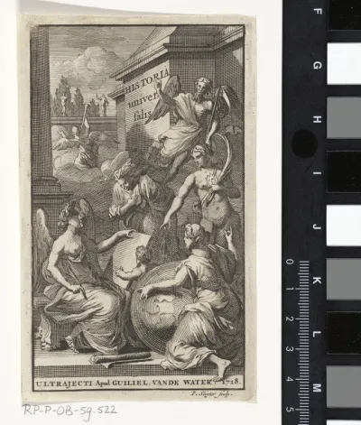 Titelpagina voor: Orazio Torsellino, Historiarum, ab origine mundi, usque ad annum (...) MDXCVIII, 1718