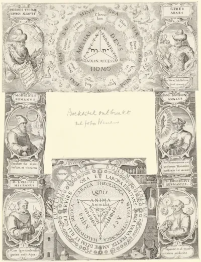 Titelpagina voor Oswald Crollius, Basilica Chymica, 1609