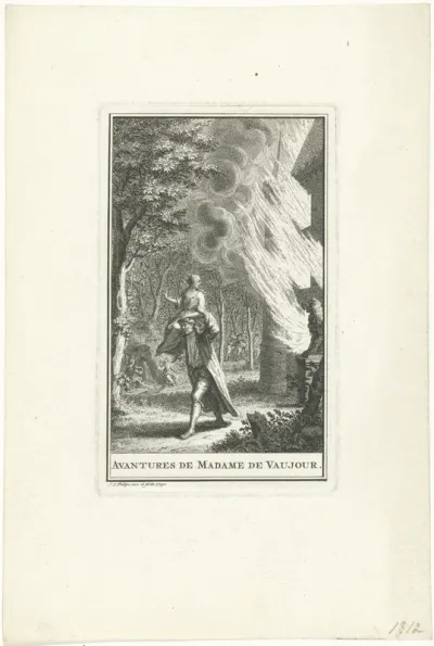 Titelpagina voor: P.L. de Saumery, Les Avantures De Madame La Duchesse De Vaujour, 1741