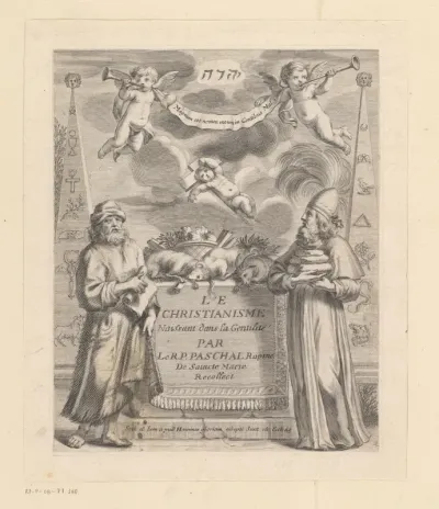 Titelpagina voor: Paschal Rapine de Sainte-Marie, Le Christianisme naissant dans la Gentilité, 1655-1659