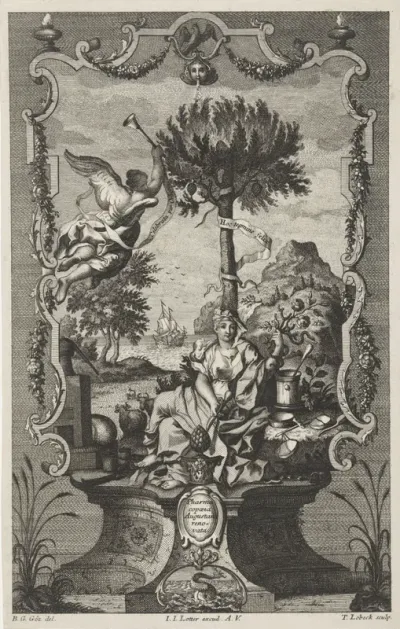Titelpagina voor: Pharmacopoeia Augustana Renovata (...), 1734