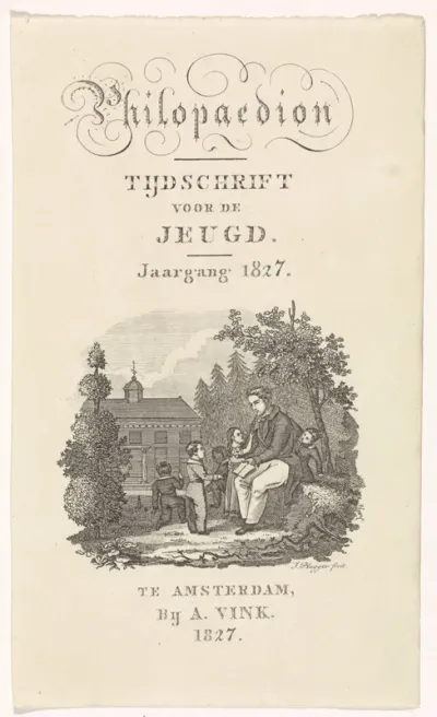 Titelpagina voor: Philopaedion. Tijdschrift voor de Jeugd, 1827