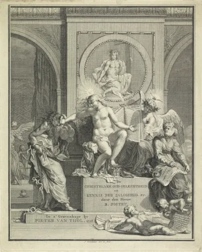 Titelpagina voor: Pictet, B. De christelyke God-geleertheid en kennis der zaligheid &c., 1728