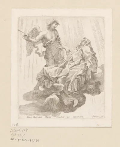 Titelpagina voor: Pierre Cureau de la Chambre, Panégyrique de sainte Thérèse (...), 1678
