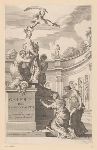 Titelpagina voor: Pierre Le Moyne, La galerie des femmes fortes, 1647