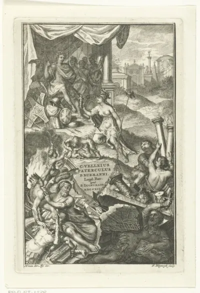 Titelpagina voor: Pieter Burman, Gaius Velleius Paterculus, Leiden 1719