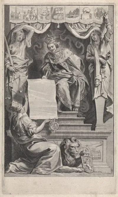 Titelpagina voor: Placcaeten ordonnantien (...), 1648