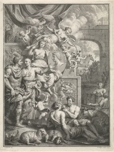Titelpagina voor: Publius Vergilius Maro, Opera, 1746