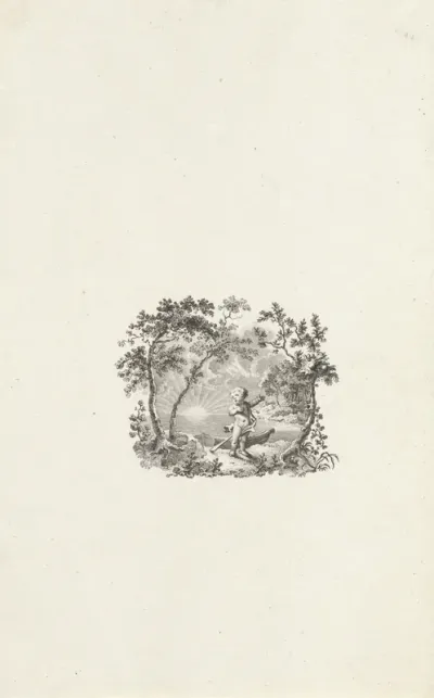 Titelpagina voor: Rhijnvis Feith 'Ferdinand en Constantia, dl. 2', 1785