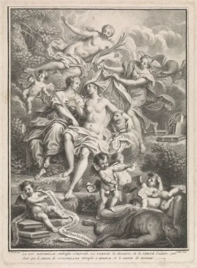 Titelpagina voor: Richard Cumberland, Traité philosophique des loix naturelles, 1744