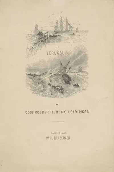 Titelpagina voor: Richard Marks, De terugblik of Gods goedertierene leidingen, 1854