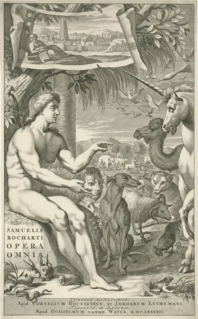 Titelpagina voor: S. Bochart, Opera Omnia, 1692