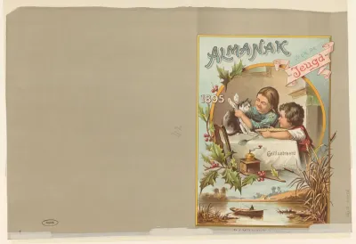 Titelpagina voor: S.n., Almanak voor de jeugd, 1895