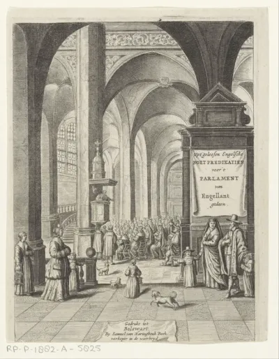 Titelpagina voor: S.n., Uytgelesene Engelsche boet-predikatien, 1661