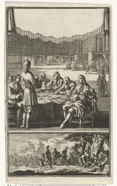 Titelpagina voor: Salomon van Rusting  'Nieuw-Gebouw der Genees-konst', 1706