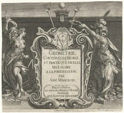 Titelpagina voor: Sam. Marolois, Geometrie, 1616