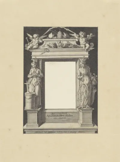 Titelpagina voor: Sanctorum principum regum atq. impp. imagines (...), 1613