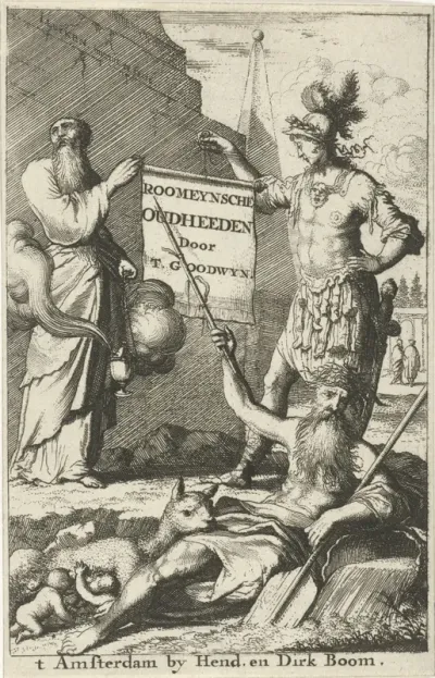 Titelpagina voor: T. Godwin, Romanae historiae, anthologia recognita & aucta, 1679