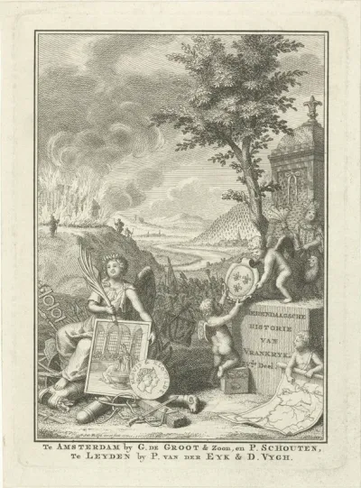 Titelpagina voor: T. Salmon, Hedendaagsche historie, 1772