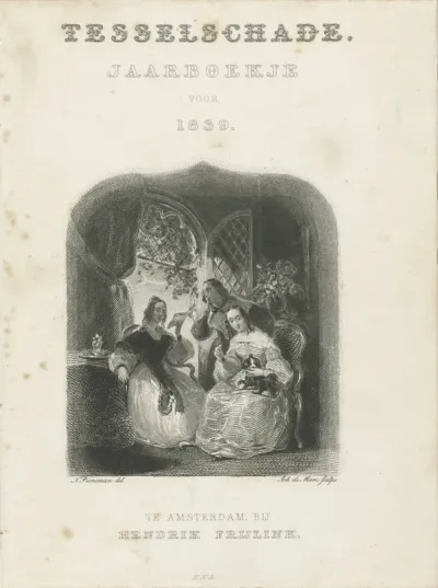 Titelpagina voor: Tesselschade. Jaarboekje voor 1839
